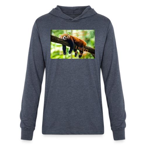 Fox napping meme - Unisex Long Sleeve Hoodie Shirt