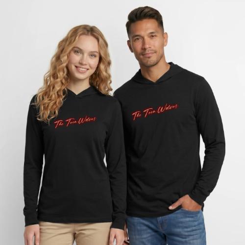 Cursive - Unisex Long Sleeve Hoodie Shirt