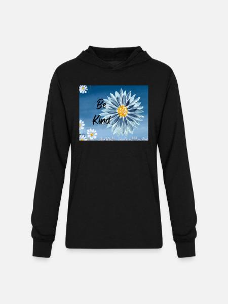 1000004669 - Unisex Long Sleeve Hoodie Shirt - black