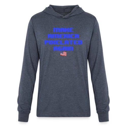 Pixelated America - Unisex Long Sleeve Hoodie Shirt