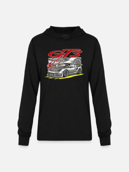 911 Gt3 Rs - Unisex Long Sleeve Hoodie Shirt - black