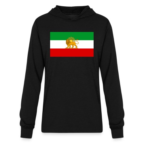 Flag of Iran - Unisex Long Sleeve Hoodie Shirt