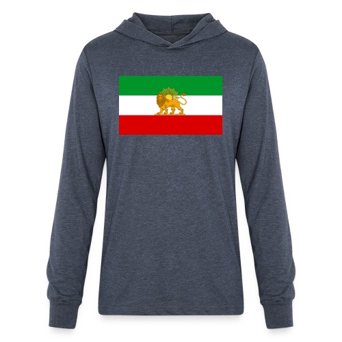 Flag of Iran - Unisex Long Sleeve Hoodie Shirt