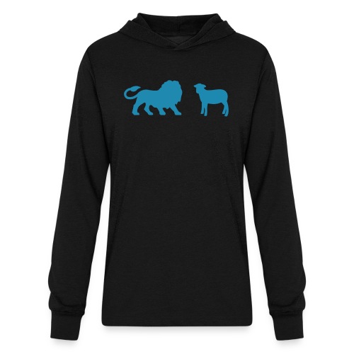 Lion and the Lamb - Unisex Long Sleeve Hoodie Shirt