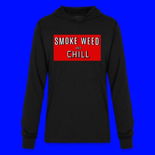 Smoke Weed and Chill T-shirt 420 usure Legalize It - Manches longues à capuche unisexe