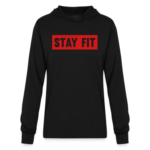 Stay Fit - Unisex Long Sleeve Hoodie Shirt