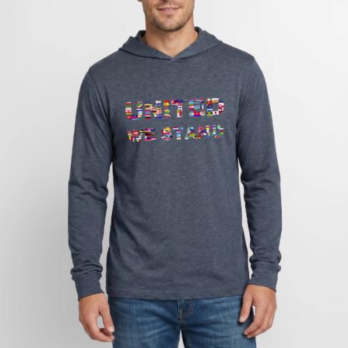 UNITED WE STAND - Unisex Long Sleeve Hoodie Shirt