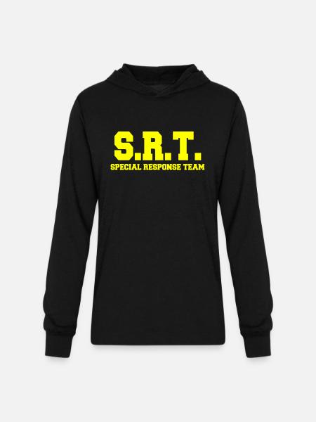 SPECIAL RESPONSE TEAM - Unisex Long Sleeve Hoodie Shirt - black