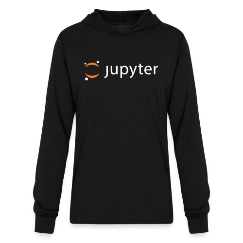 jupyter-white - Unisex Long Sleeve Hoodie Shirt