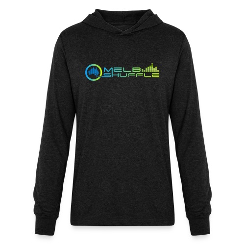 Melbshuffle Gradient Logo - Unisex Long Sleeve Hoodie Shirt
