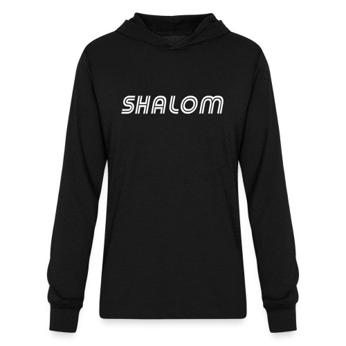 Shalom, Peace - Unisex Long Sleeve Hoodie Shirt