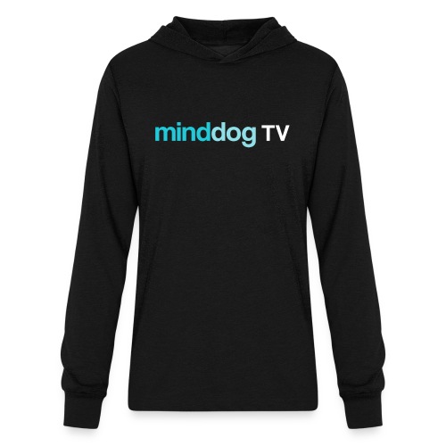 minddogTV logo simplistic - Unisex Long Sleeve Hoodie Shirt