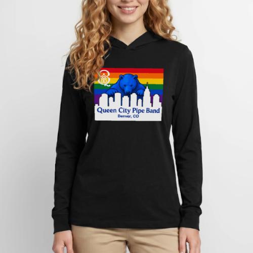 Big Blue Bear - Unisex Long Sleeve Hoodie Shirt