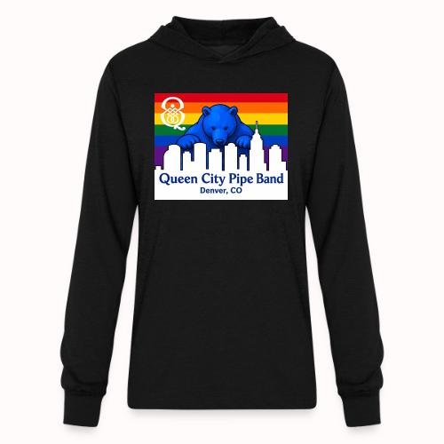 Big Blue Bear - Unisex Long Sleeve Hoodie Shirt