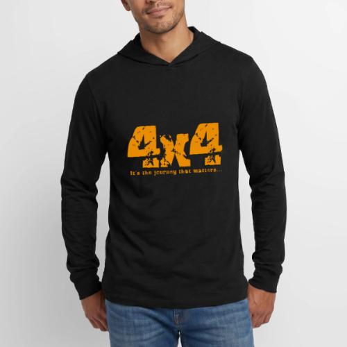 4x4 - it's the journey that matters... - Unisex Long Sleeve Hoodie Shirt