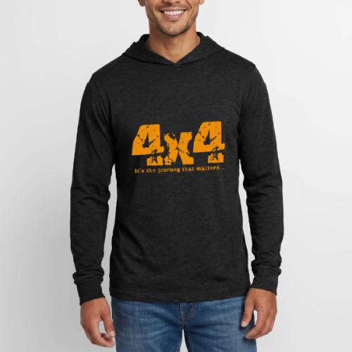 4x4 - it's the journey that matters... - Unisex Long Sleeve Hoodie Shirt