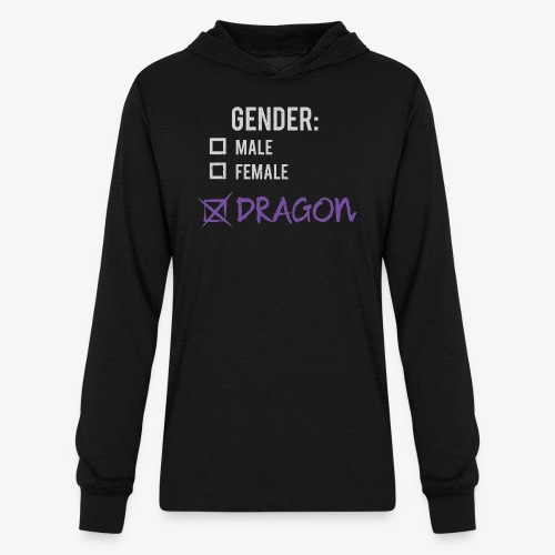 Gender: Dragon! - Unisex Long Sleeve Hoodie Shirt