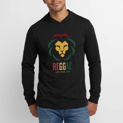 Lion Reggae - Unisex Long Sleeve Hoodie Shirt