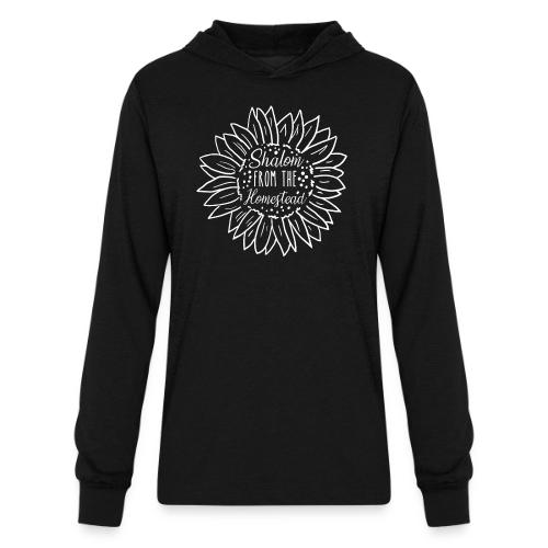 Shalom from the Homestead - Unisex Long Sleeve Hoodie Shirt