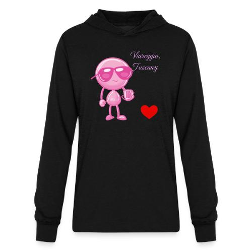 Smoon City_Viareggio Tuscany Pink - Unisex Long Sleeve Hoodie Shirt