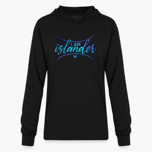 I am Islander (Blue) - Unisex Long Sleeve Hoodie Shirt