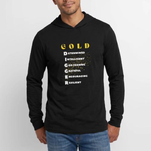 GOLD DIGGER - Unisex Long Sleeve Hoodie Shirt