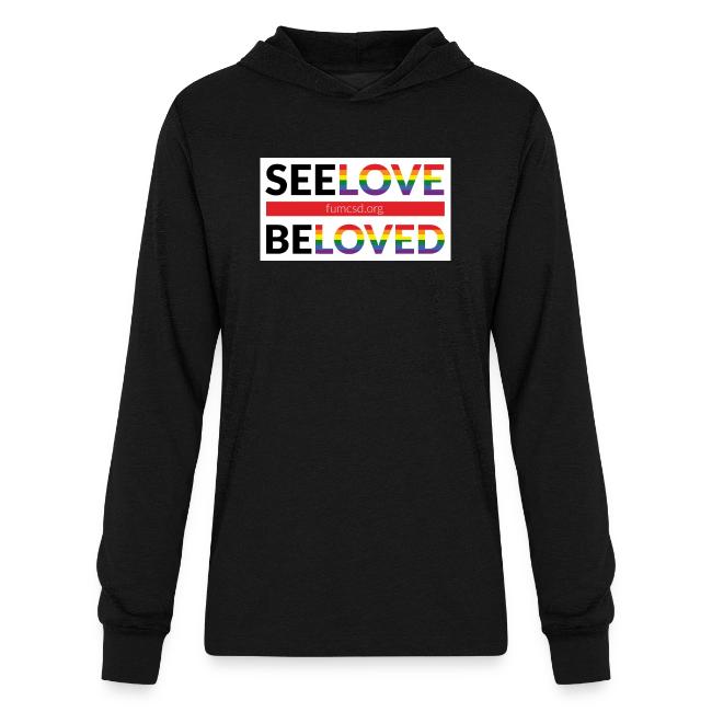 FUMCSD See Love, Be Loved: white design background