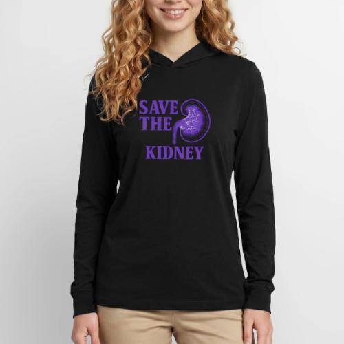 Save the kidney - Unisex Long Sleeve Hoodie Shirt