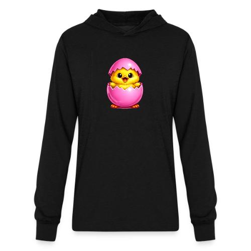 Easter Chick Pink - Unisex Long Sleeve Hoodie Shirt