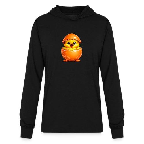 Easter Chick Orange - Unisex Long Sleeve Hoodie Shirt