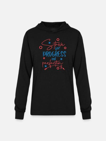 Motivational Quotes - Unisex Long Sleeve Hoodie Shirt - black