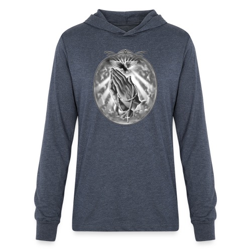 Praying Hands by RollinLow - Unisex Long Sleeve Hoodie Shirt