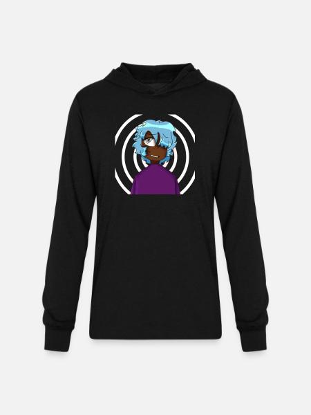Contrast - Unisex Long Sleeve Hoodie Shirt - black