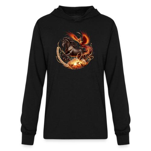 Year of the Horse Phoenix T Shirt, Lunar NY Gift - Unisex Long Sleeve Hoodie Shirt