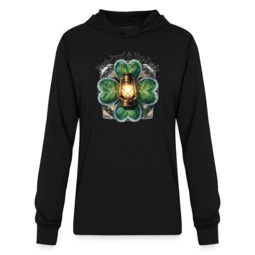 Pinch-Proof Lantern Clover T-Shirt - Unisex Long Sleeve Hoodie Shirt