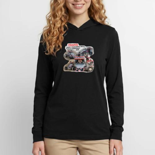 Luke Hall - Eldora Speedway FFN#1 Design 1 - Unisex Long Sleeve Hoodie Shirt