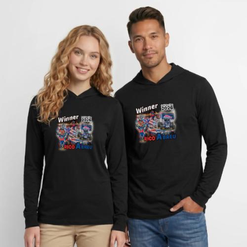 Rico Abreu #LetsRaceTwo Winner - Unisex Long Sleeve Hoodie Shirt