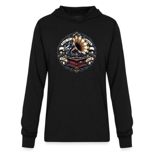 Ornate Phonograph T-Shirt - Unisex Long Sleeve Hoodie Shirt
