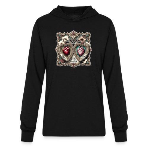 Keeper of My Deepest Love Victorian Locket T-Shirt - Unisex Long Sleeve Hoodie Shirt