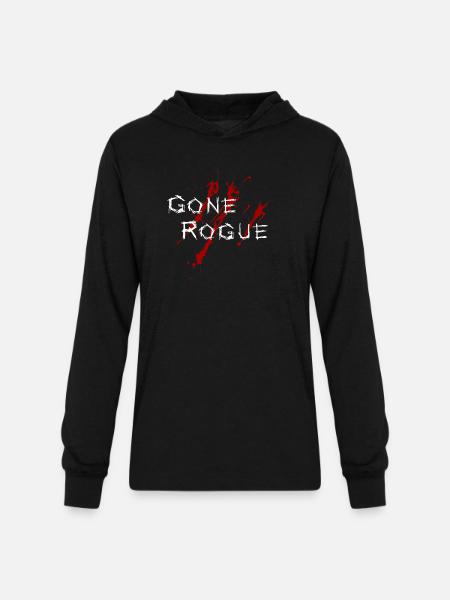 Gone Rogue Detroit Bloody - Unisex Long Sleeve Hoodie Shirt - black