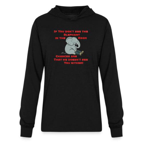 Elephant in the Room Meme - Unisex Long Sleeve Hoodie Shirt