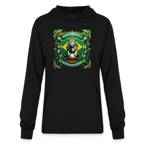 Brazil Jaguar Glory T-Shirt, Flag Pride Badge Gift - Unisex Long Sleeve Hoodie Shirt