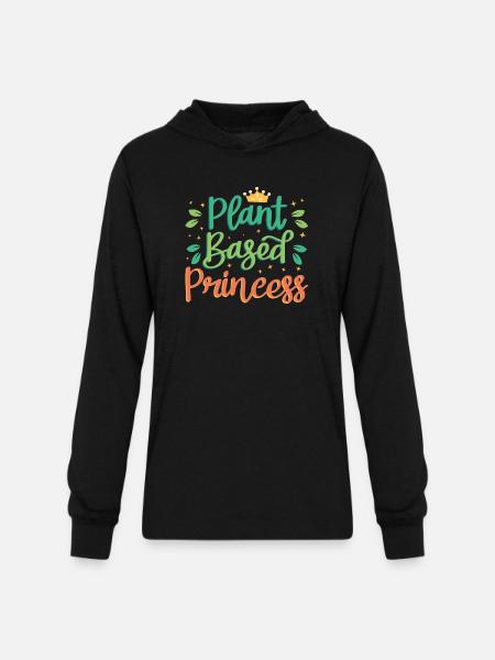 PLANT LOVE - Unisex Long Sleeve Hoodie Shirt - black