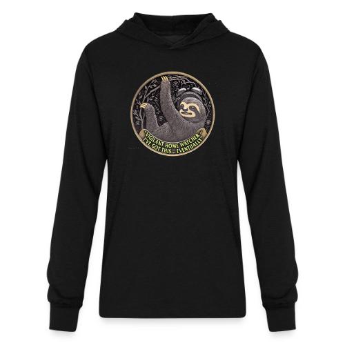 Sloth Home Watcher T Shirt - Unisex Long Sleeve Hoodie Shirt