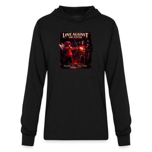 Love Against The System – Cyberpunk Art - Unisex Long Sleeve Hoodie Shirt