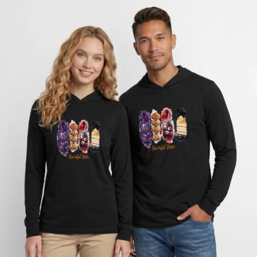 Spooky Cute Halloween Treats Art - Unisex Long Sleeve Hoodie Shirt
