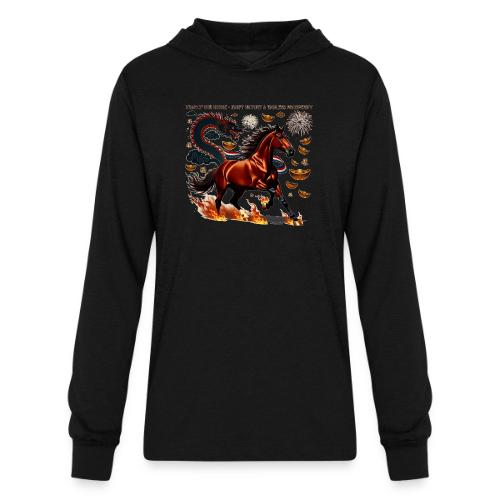 Year of the Horse Victory T Shirt, Lunar New Year - Unisex Long Sleeve Hoodie Shirt