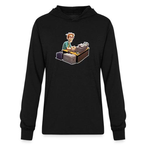Hard At Work - Unisex Long Sleeve Hoodie Shirt