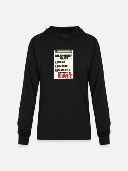 Emt Paramedic - Unisex Long Sleeve Hoodie Shirt - black