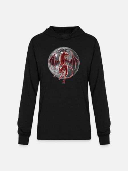Jersey Devil - Unisex Long Sleeve Hoodie Shirt - black